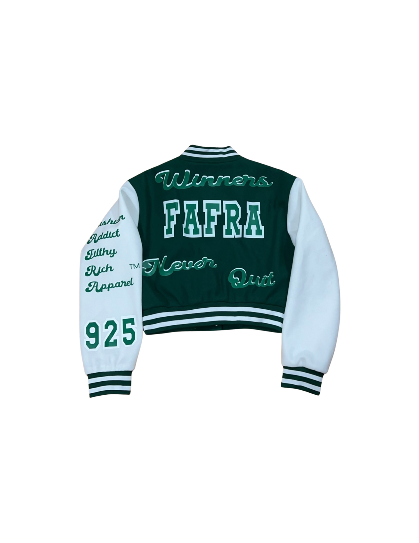 FAFRA Sports Cropped Jacket “Green”