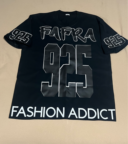 “FAFRA Football Jersey Style” Oversized Tee