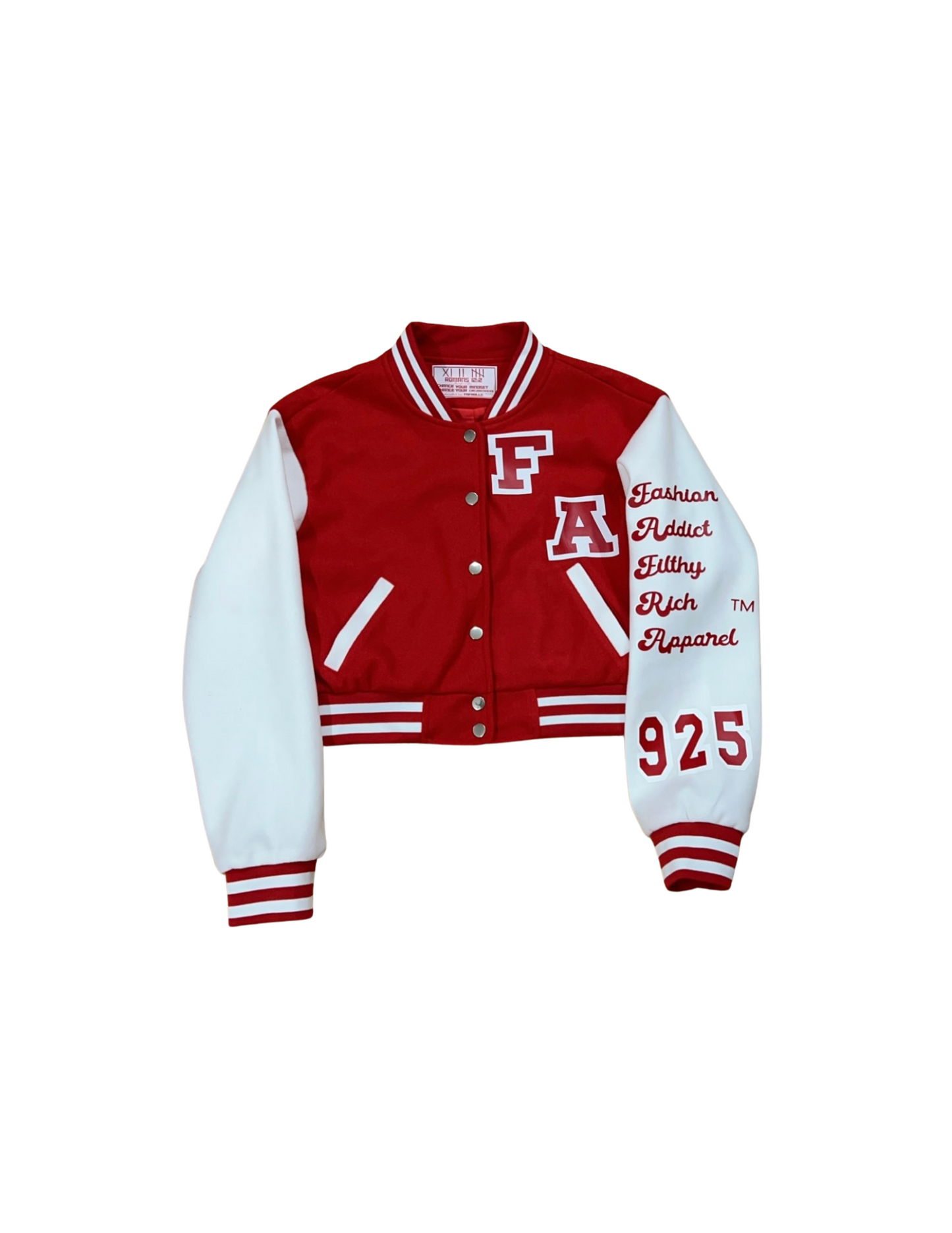 FAFRA Sports Cropped Jacket “Red”