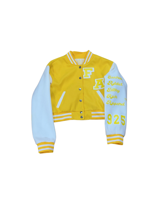 FAFRA Sports Cropped Jacket “Yellow”