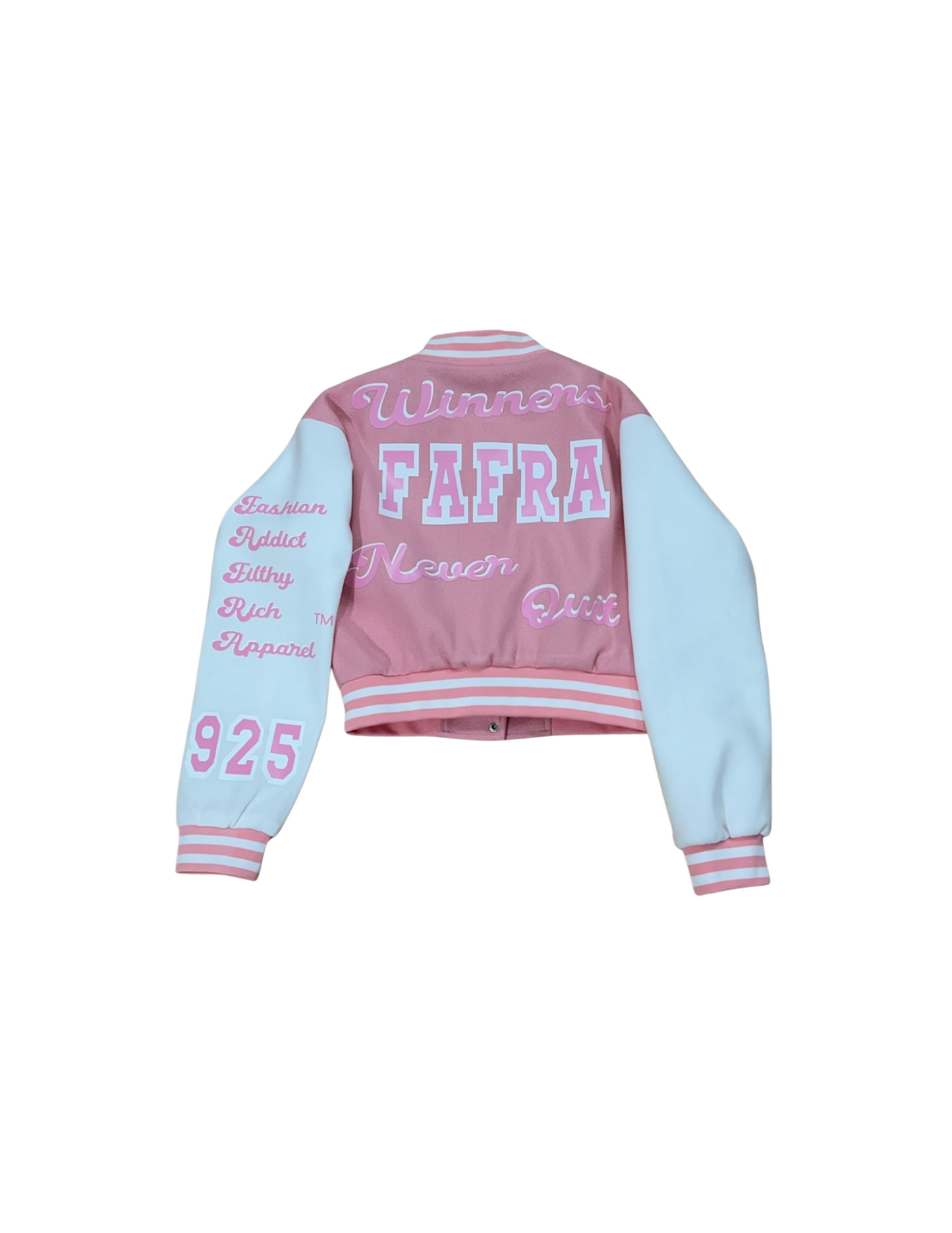 FAFRA Sports Cropped Jacket “Pink”